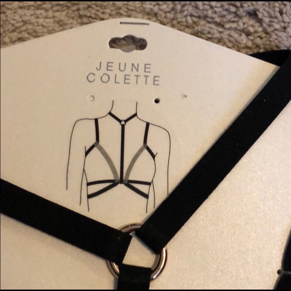 Jeune Colette Rhinestone Bra - Picture 2 of 2
